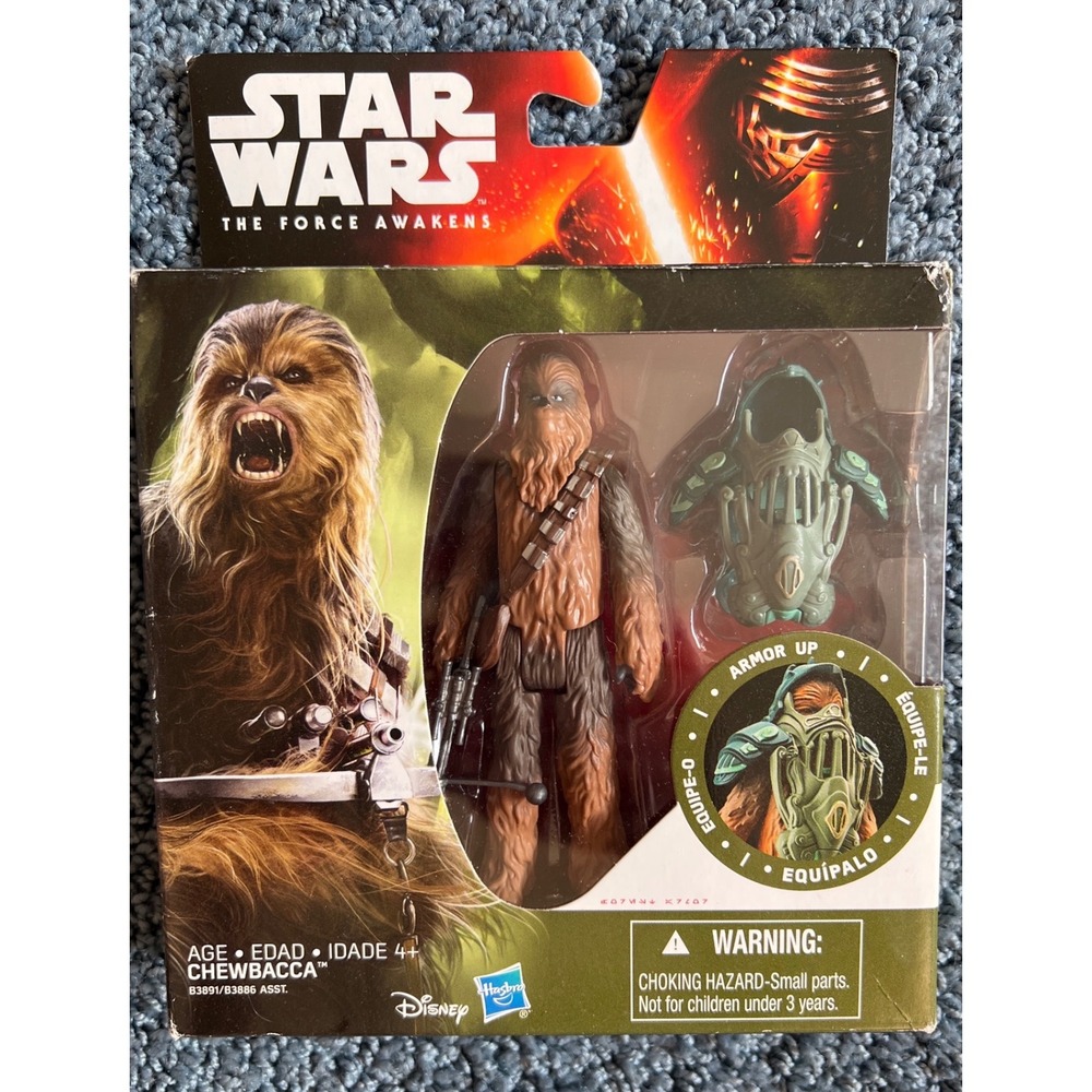 Star Wars The Force Awakens Chewbacca Armor Up Action Figure Hasbro B3891